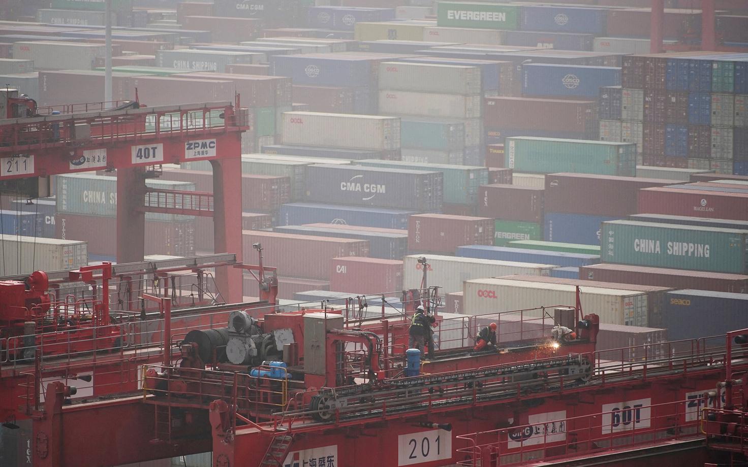 Hiinas asuv Shanghai sadam