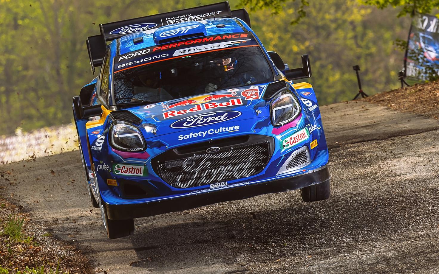 Ott Tänak Horvaatia MM-ralli testikatsel
