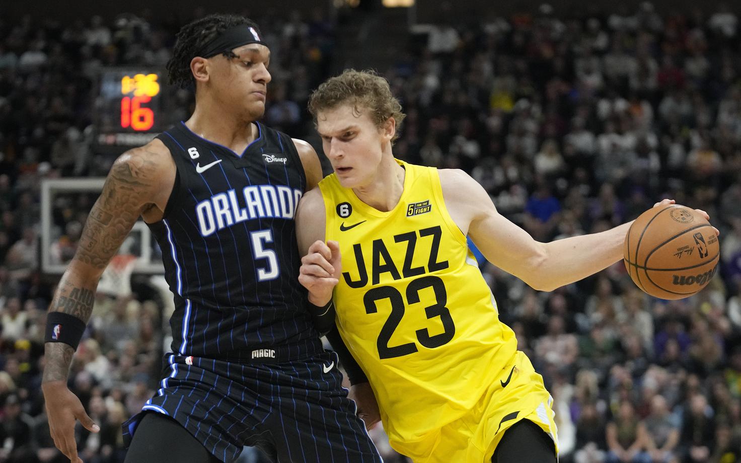 Paolo Banchero ja Lauri Markkanen