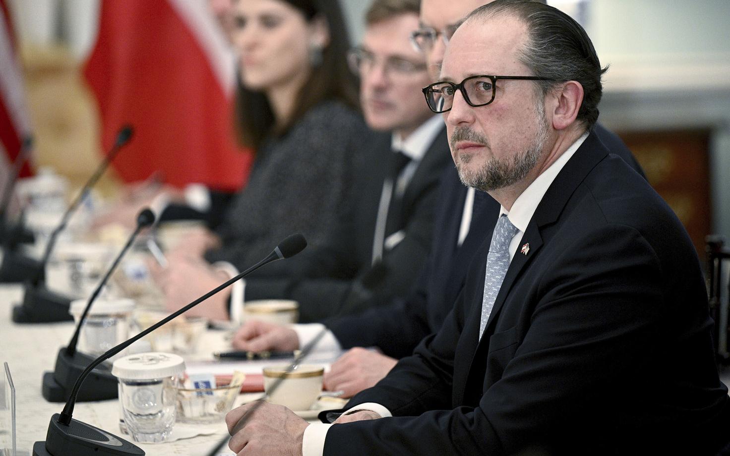Austria välisminister Alexander Schallenberg