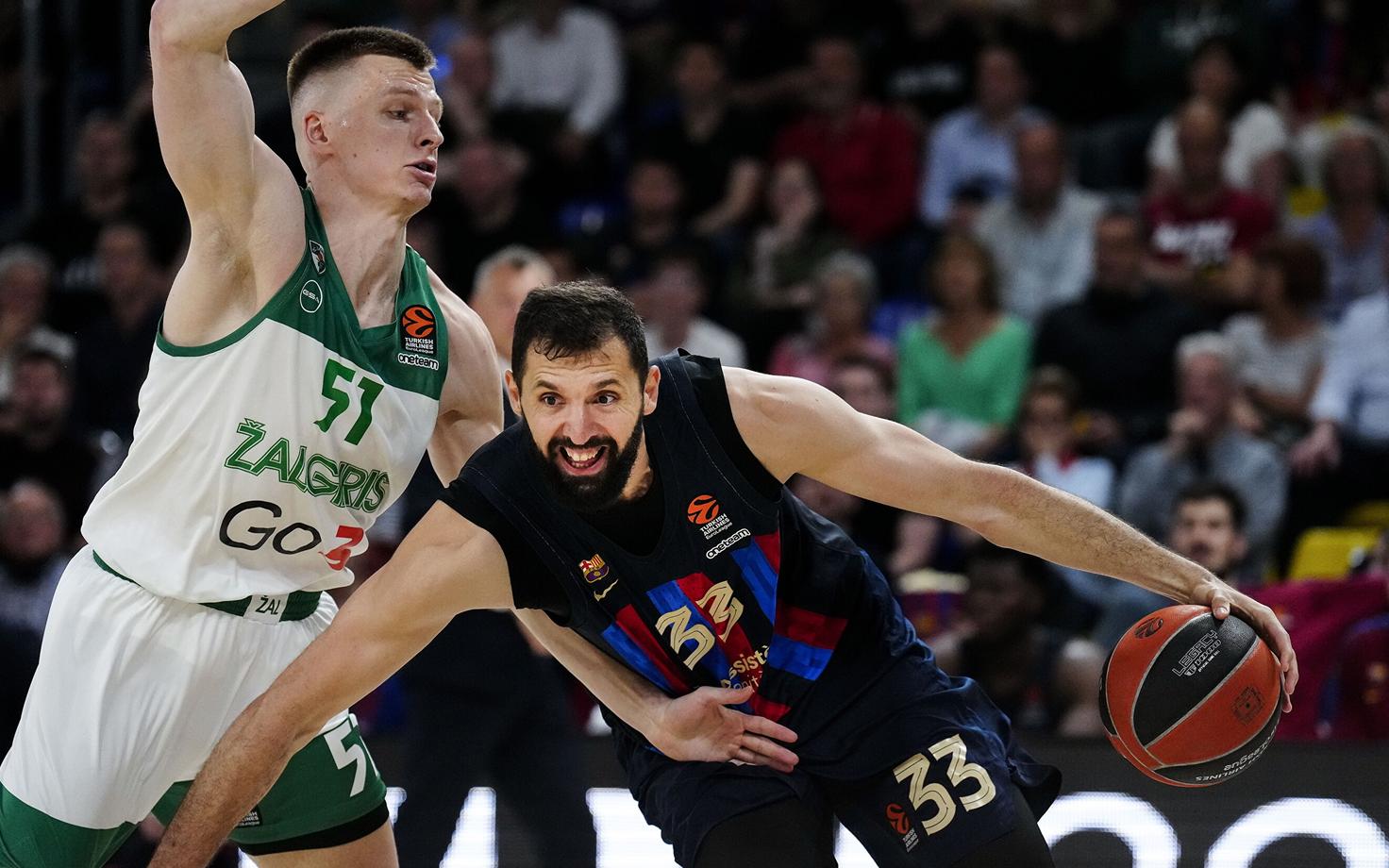 Arnas Butkevicius ja Nikola Mirotic