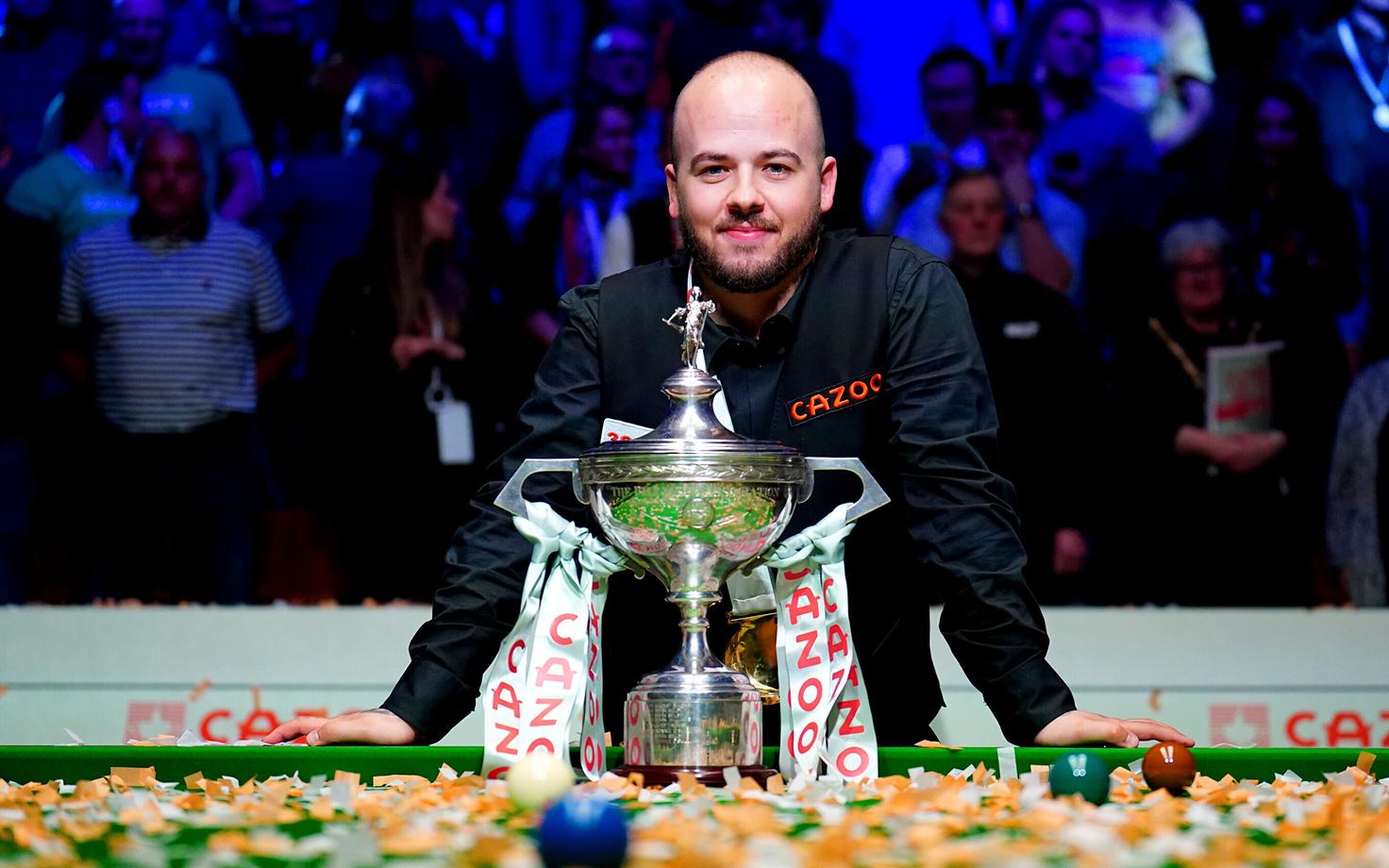 Snuukri maailmameister Luca Brecel