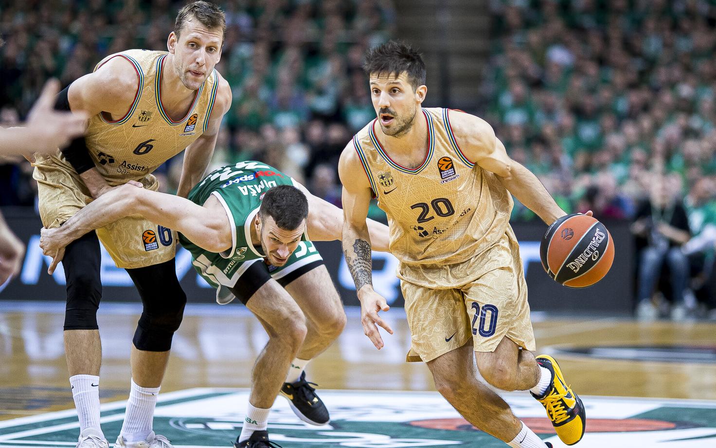 Kaunase Žalgiris - FC Barcelona korvpalli Euroliigas
