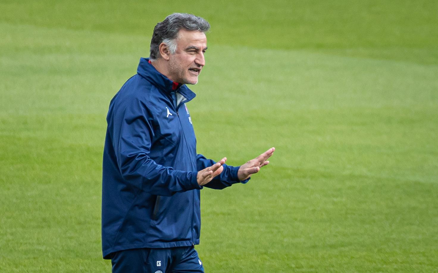PSG peatreener Christophe Galtier