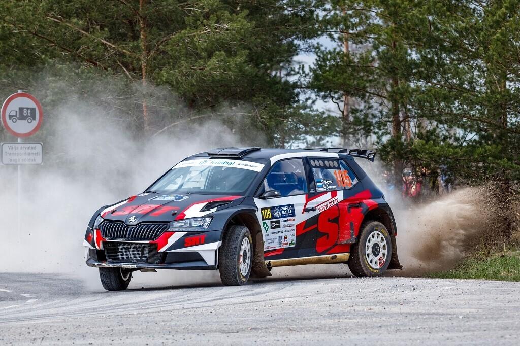 Priit Koik ja Silver Simm Rapla rallil