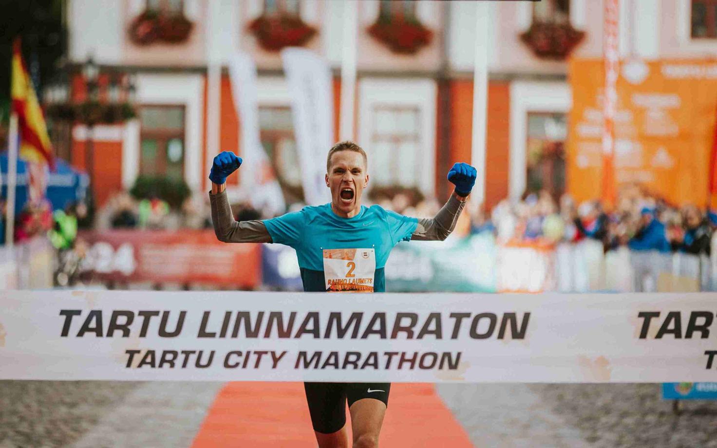 Rauno Laumets 2019. aasta Tartu linnamaratonil
