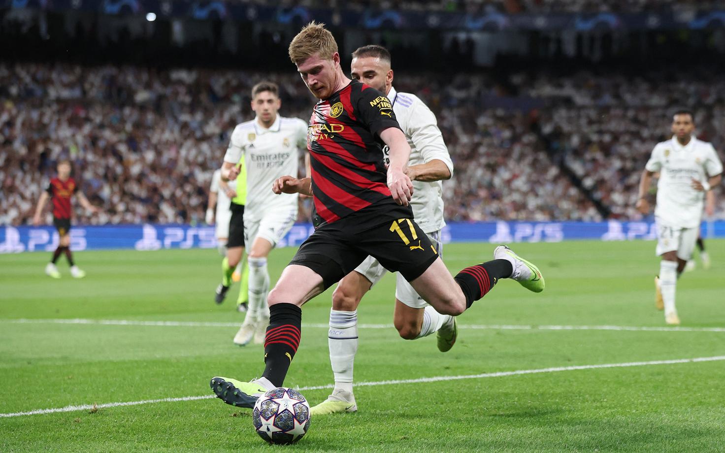 Manchester City viigivärava autor Kevin De Bruyne