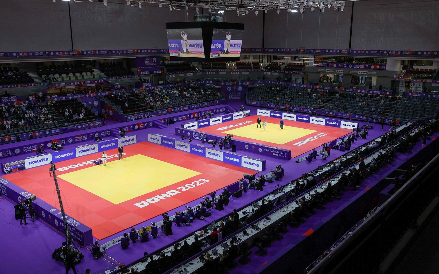 Judo MM-i võistlusareen Dohas