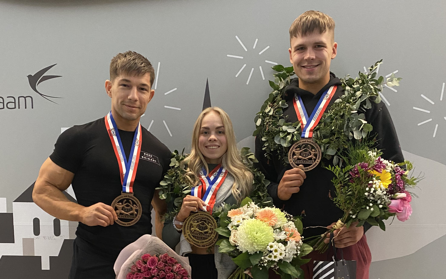 Peep Reinart, Elisabeth Atamanski ja Hendrik Kalme