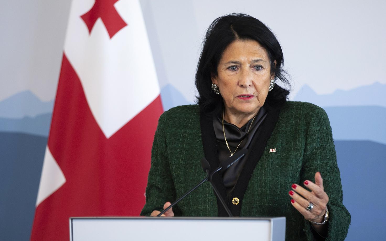 Gruusia president Salome Zurabišvili