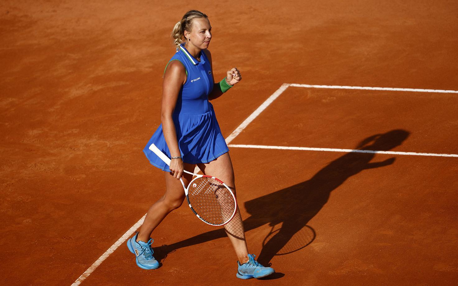 Anett Kontaveit Rooma tenniseturniiril