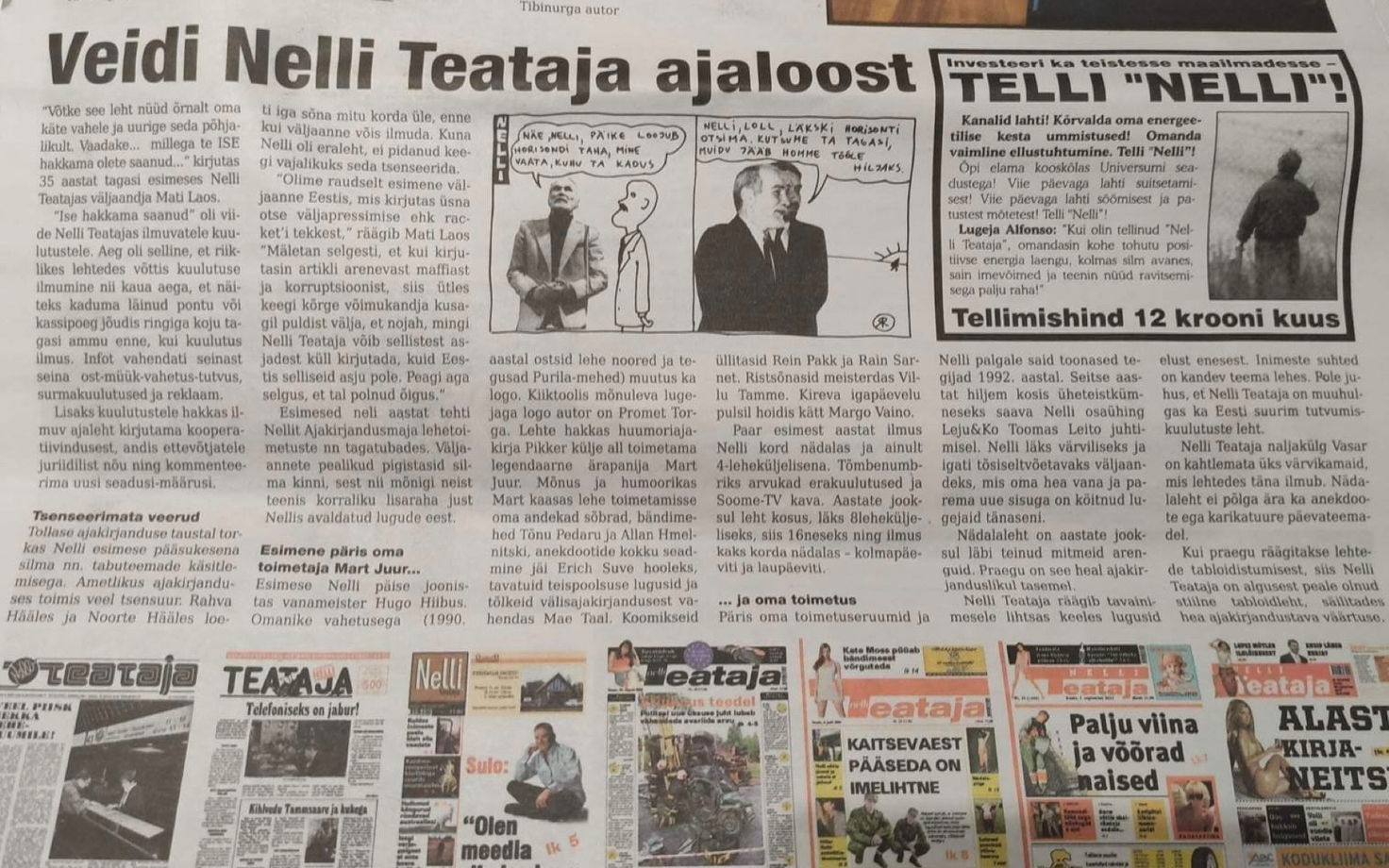 Nelli Teataja.