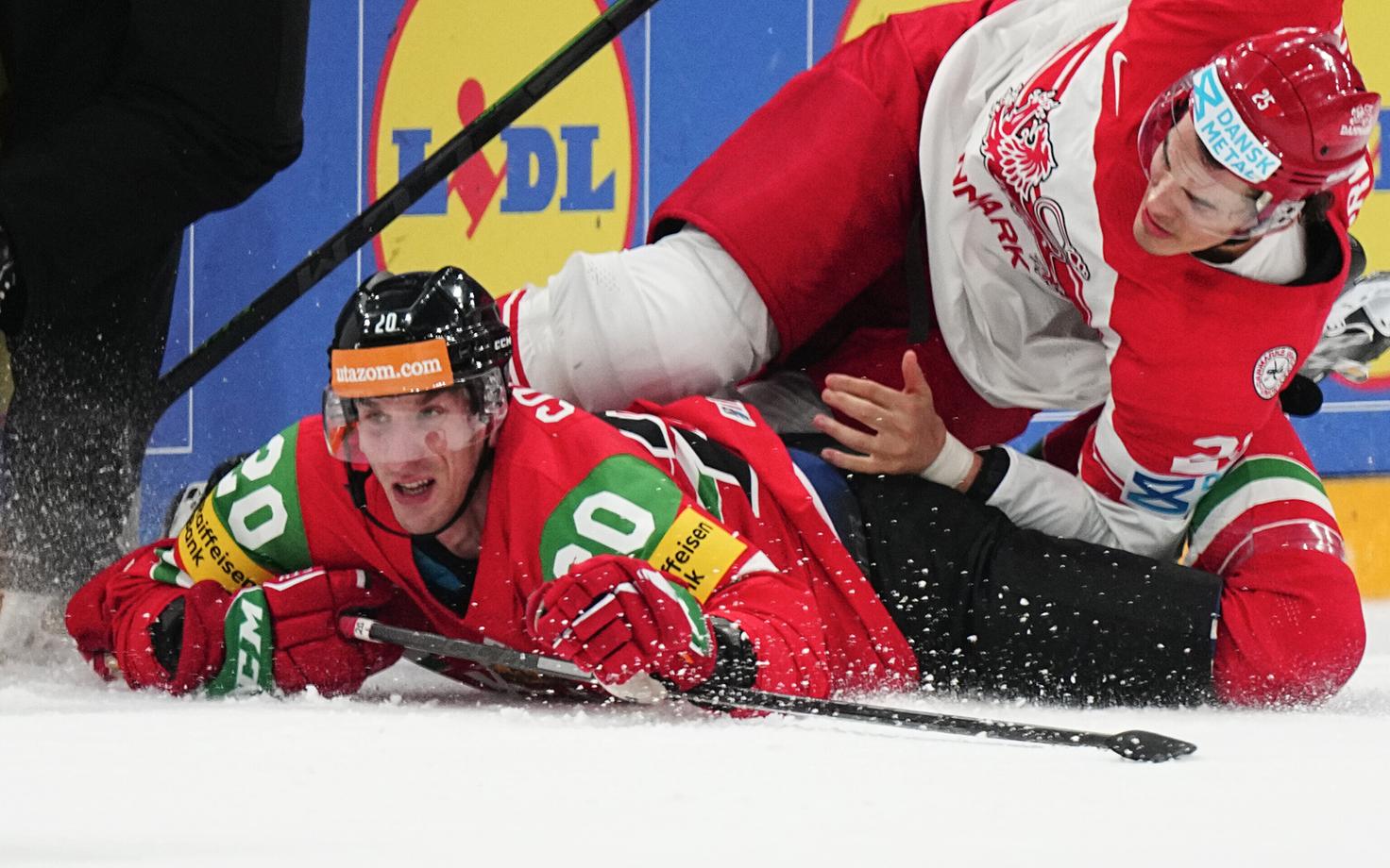 Jäähoki MM: Ungari - Taani