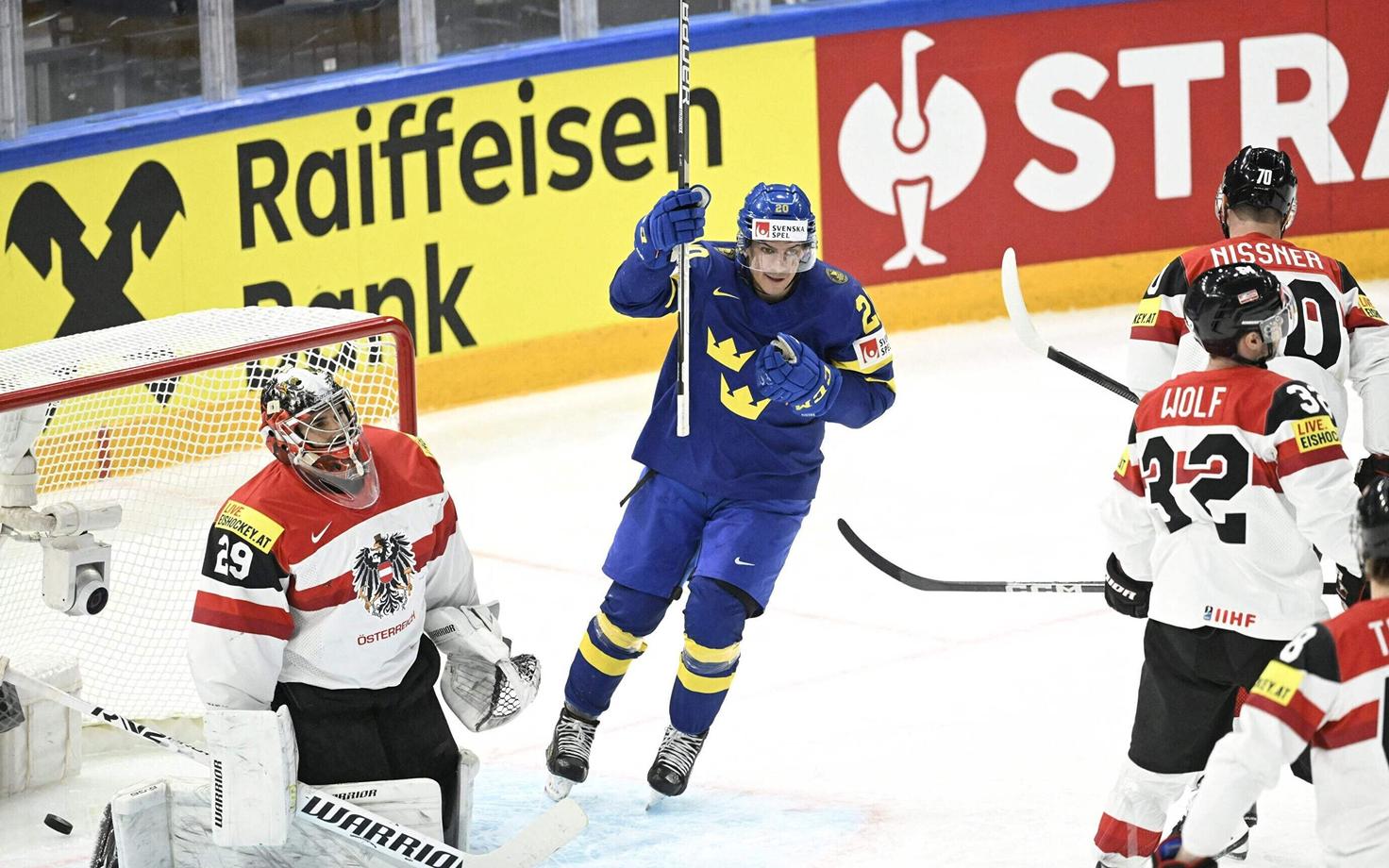 Rootsi - Austria jäähoki MM-il