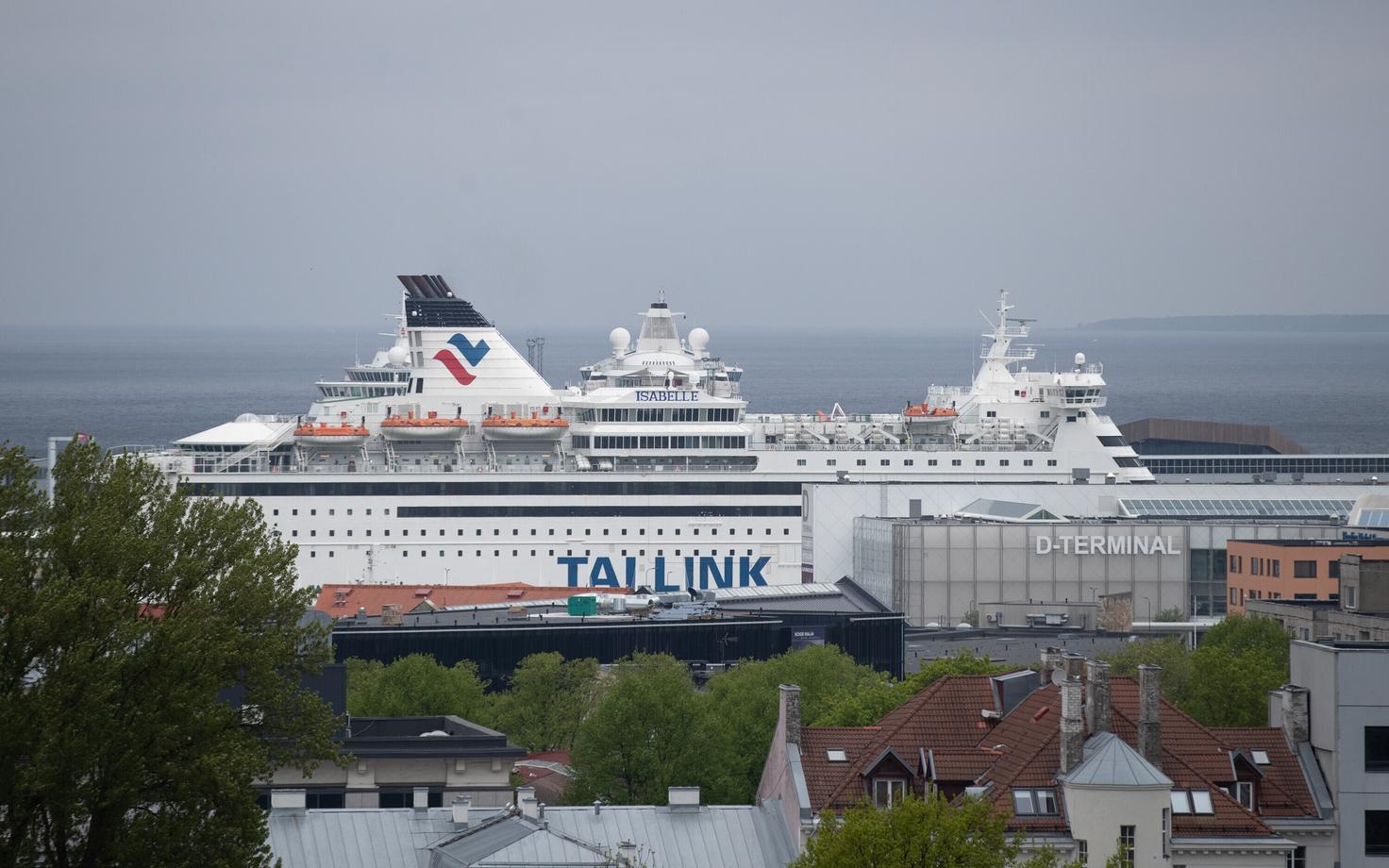 Судно Tallink.