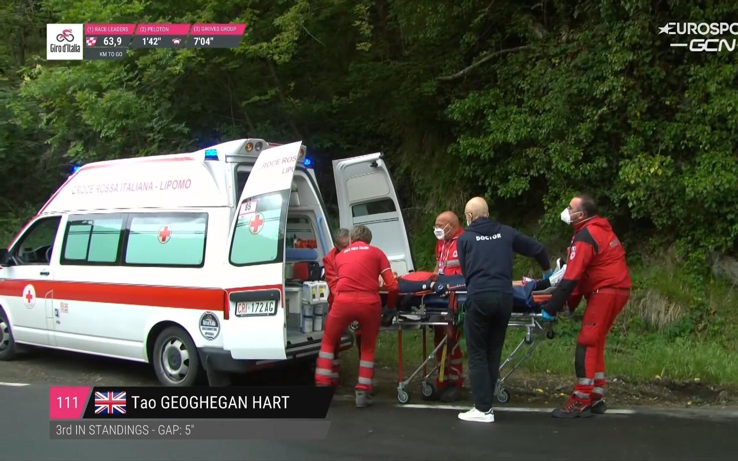 Tao Geoghegan Hart Giro d'Italia 11. etapil