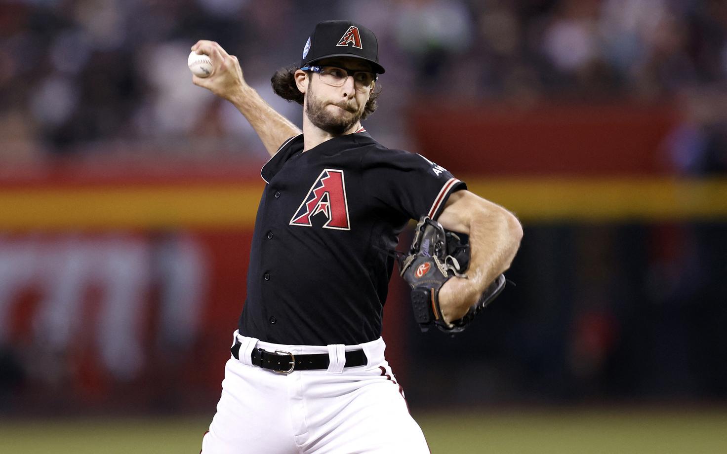 Arizona Diamondbacksi viskaja Zac Gallen