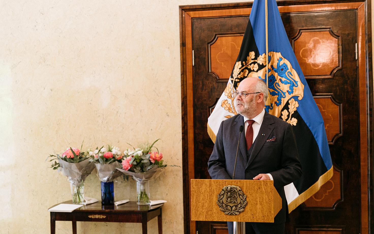 Президент Алар Карис.