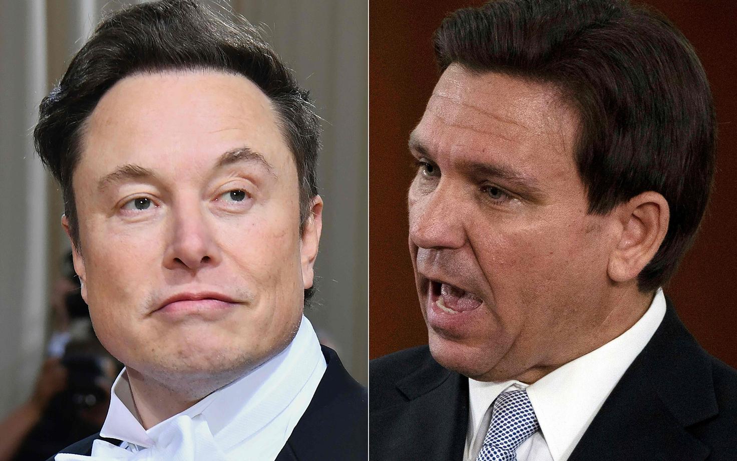 Elon Musk ja Ron DeSantis