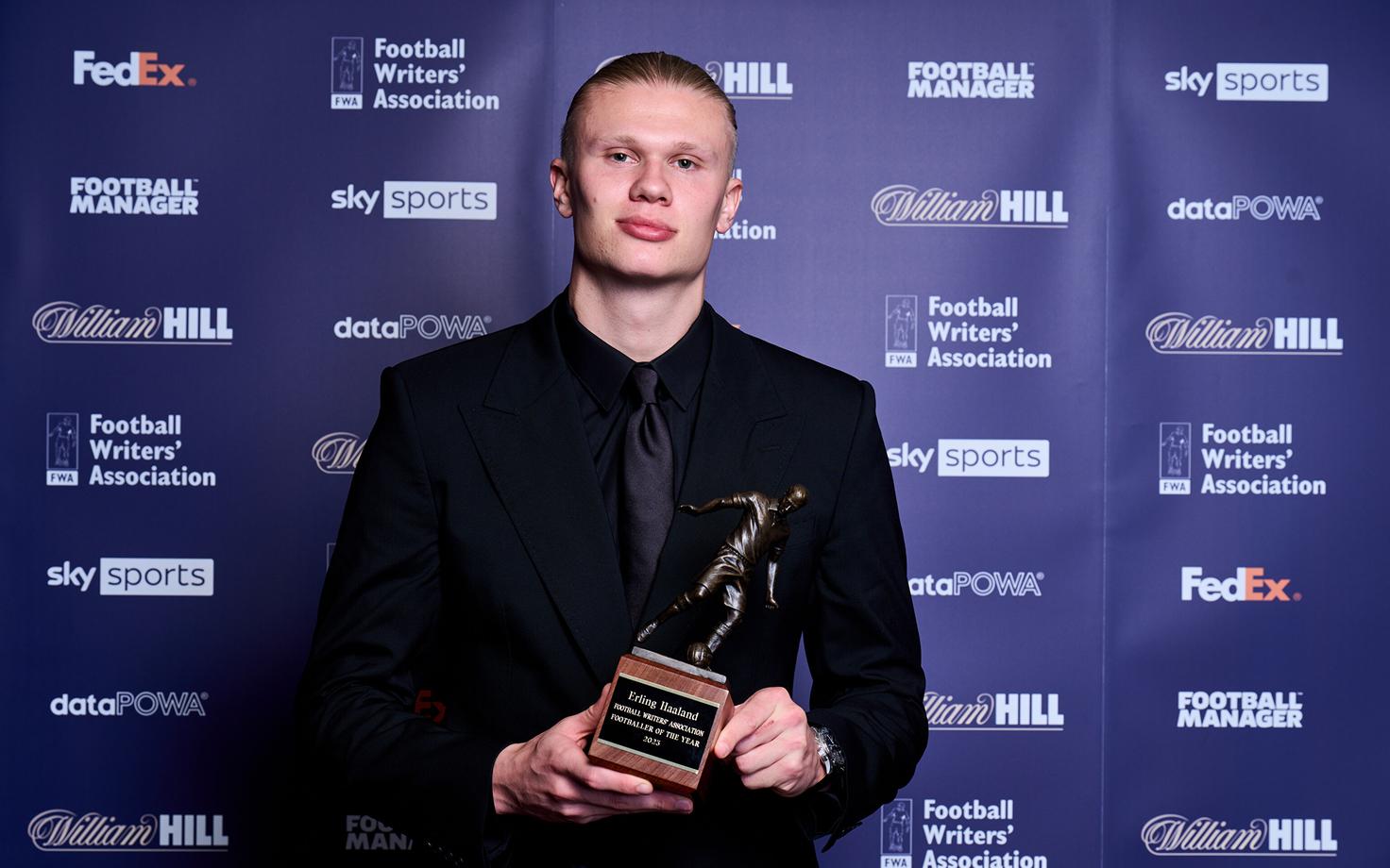 Erling Haaland hooaja parima mängija auhinnaga
