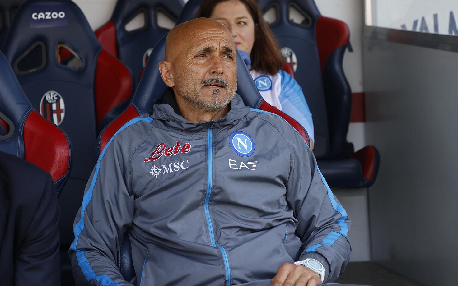 Napoli peatreener Luciano Spalletti