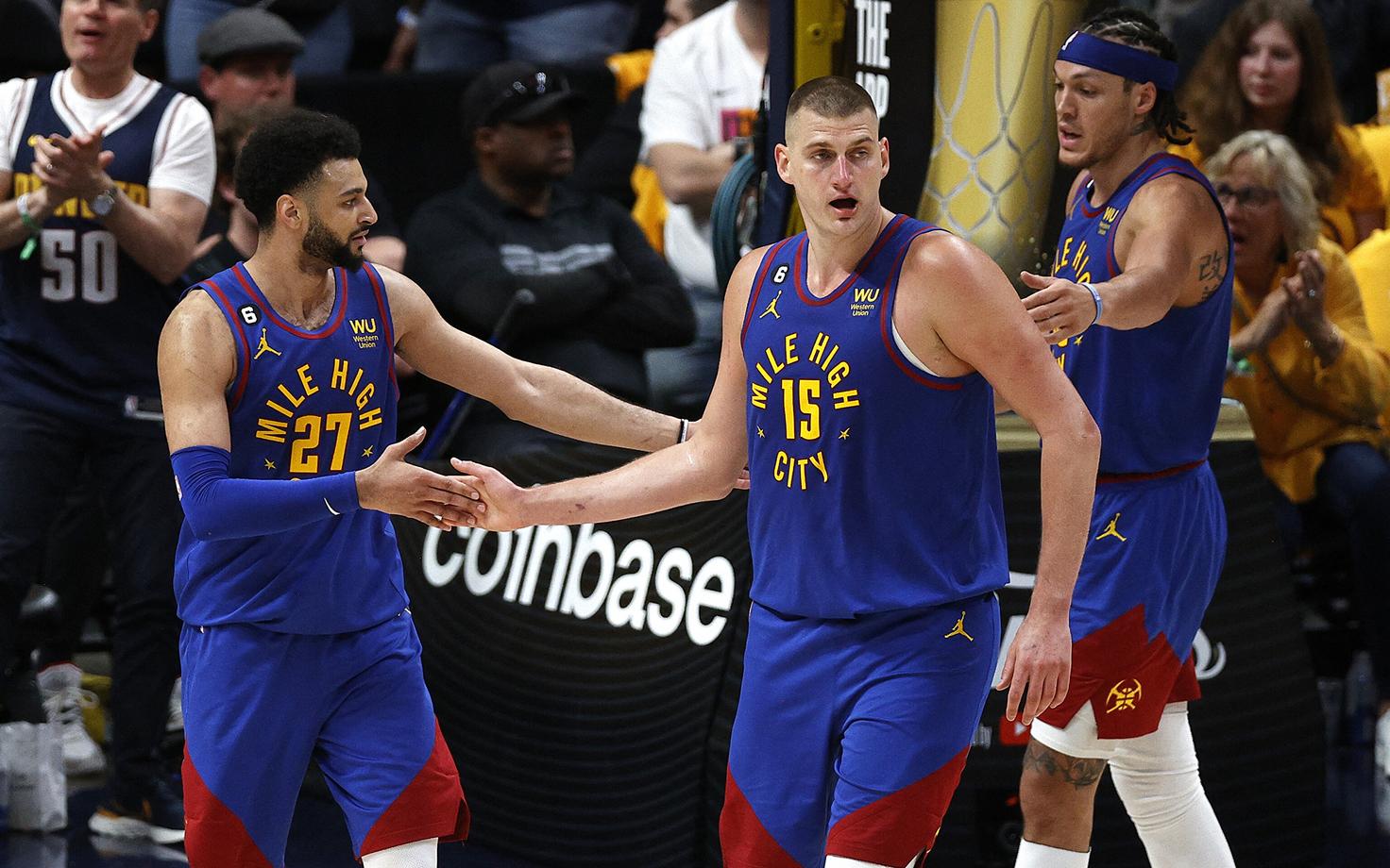 Jamal Murray ja Nikola Jokic