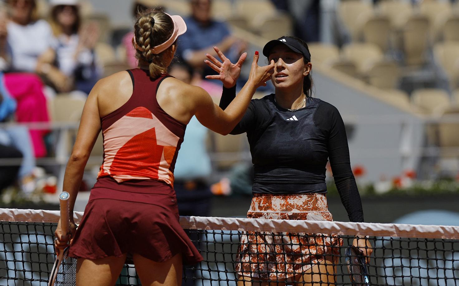 Elise Mertens ja Jessica Pegula