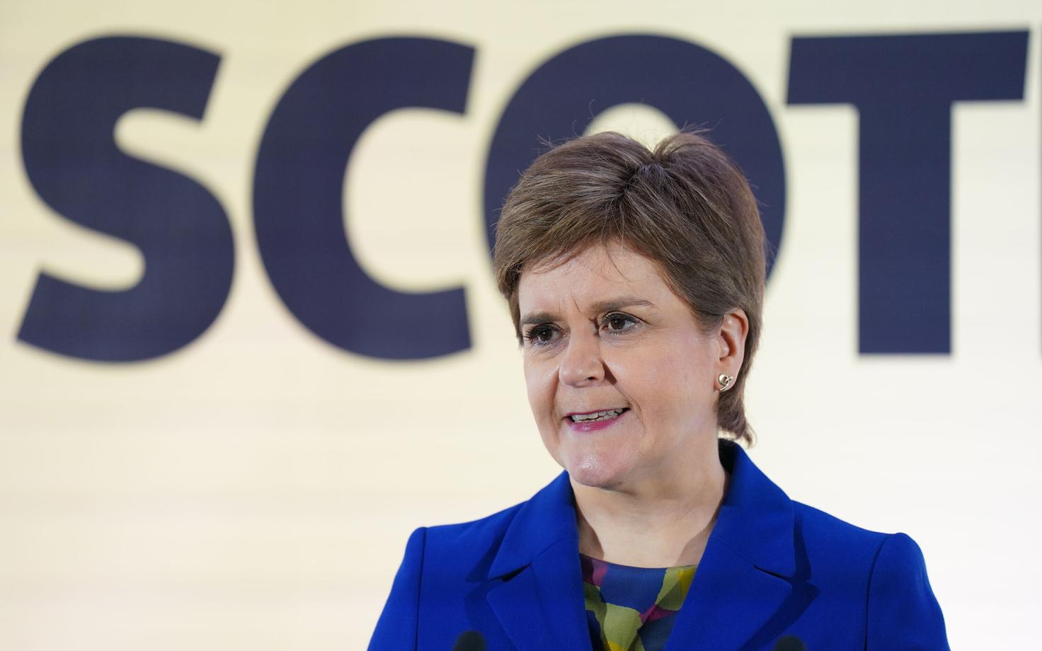 Nicola Sturgeon.
