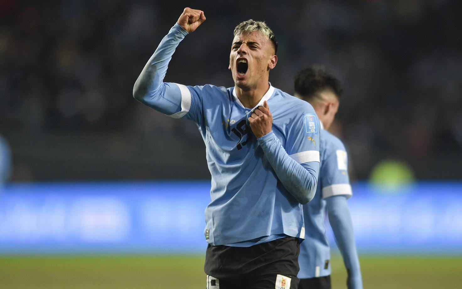 Luciano Rodriguez lõi Uruguay võiduvärava