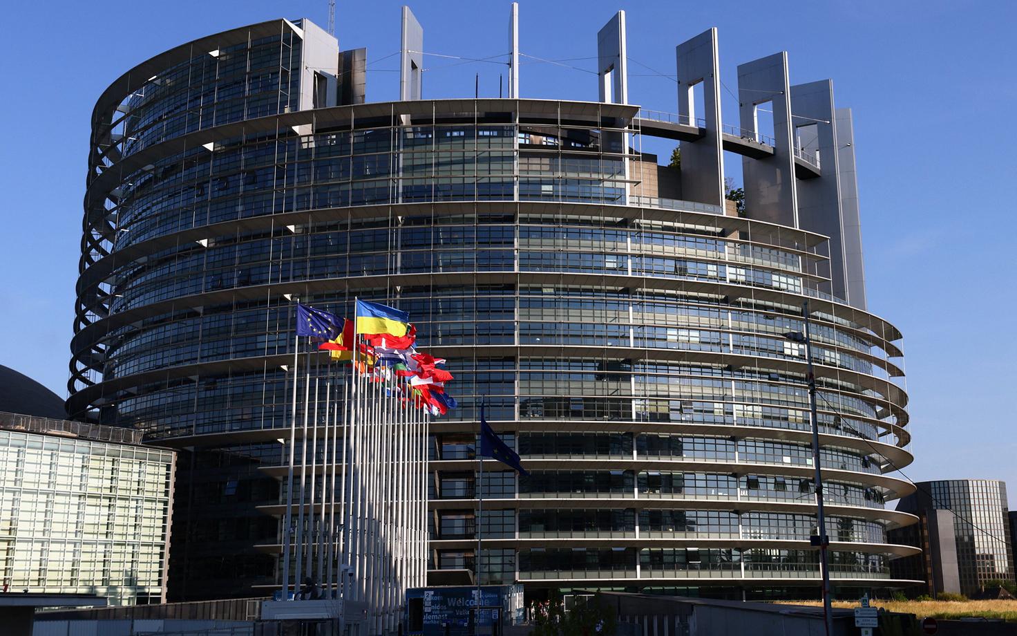 Здание Европарламента в Страсбурге.