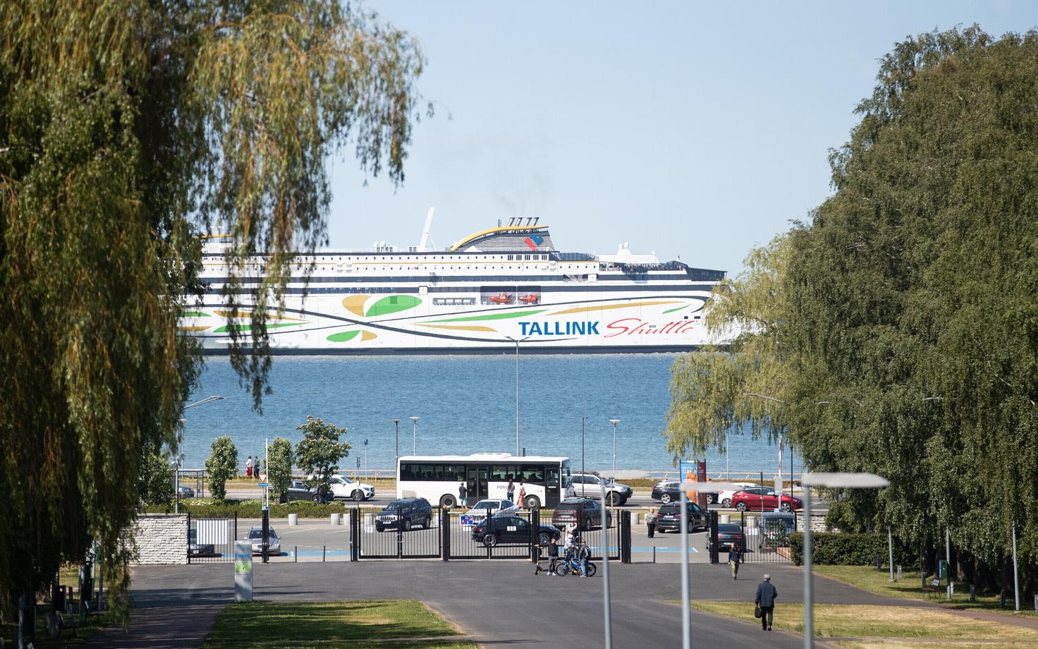 Паром Tallink.