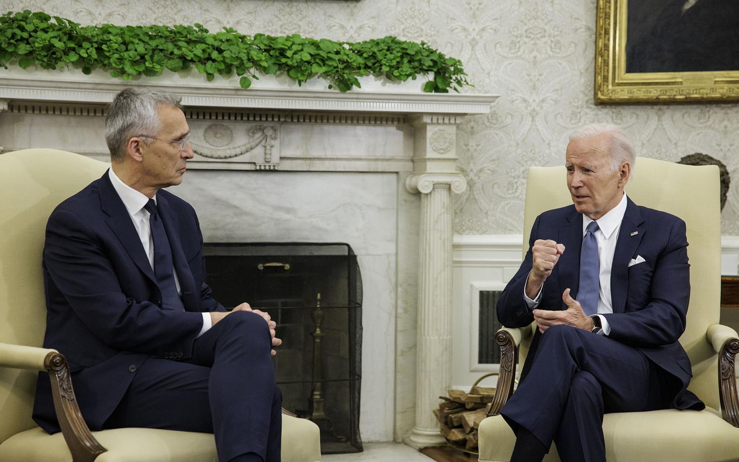Jens Stoltenberg ja Joe Biden