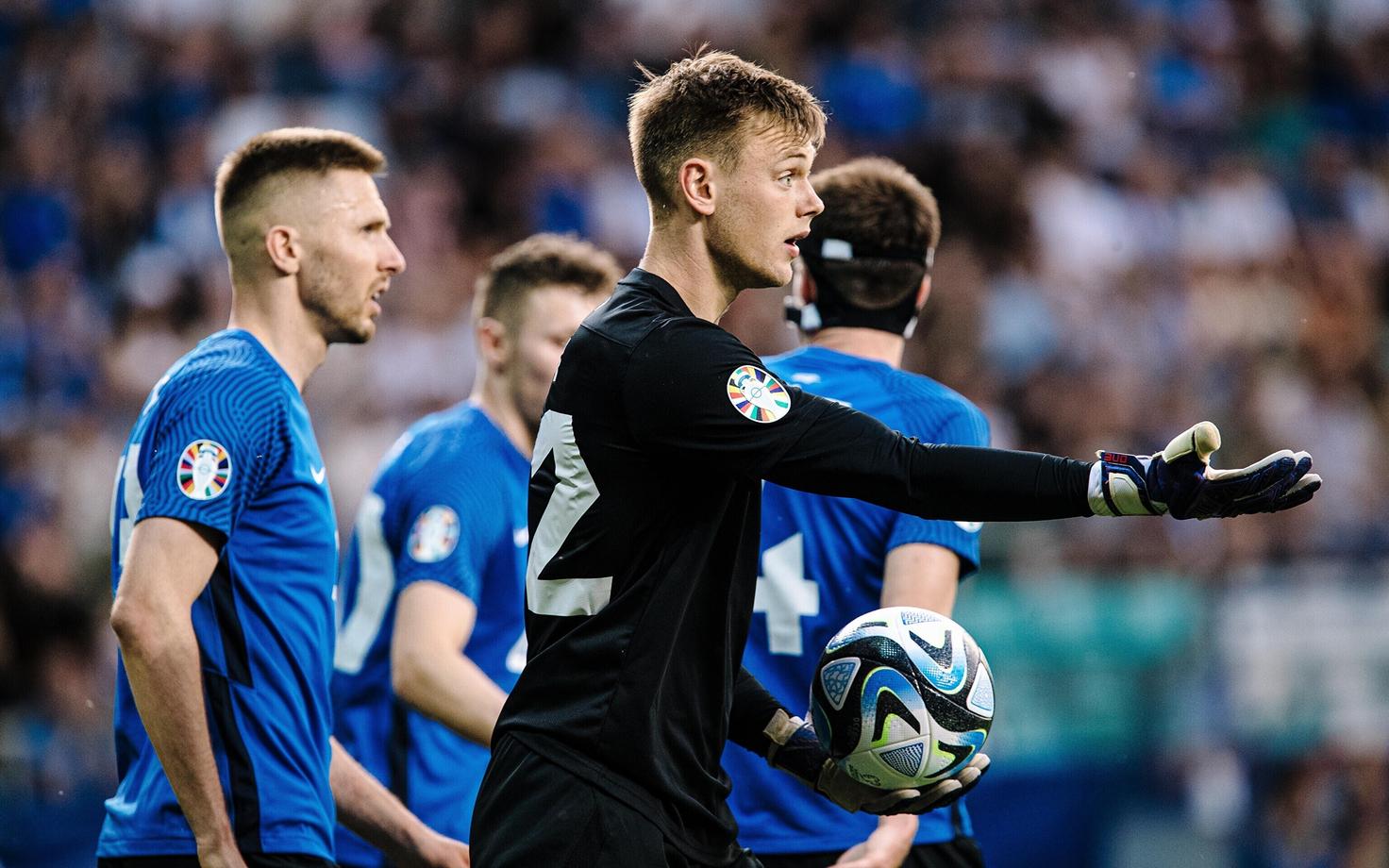 Jalgpalli EM-valikmäng Eesti - Belgia