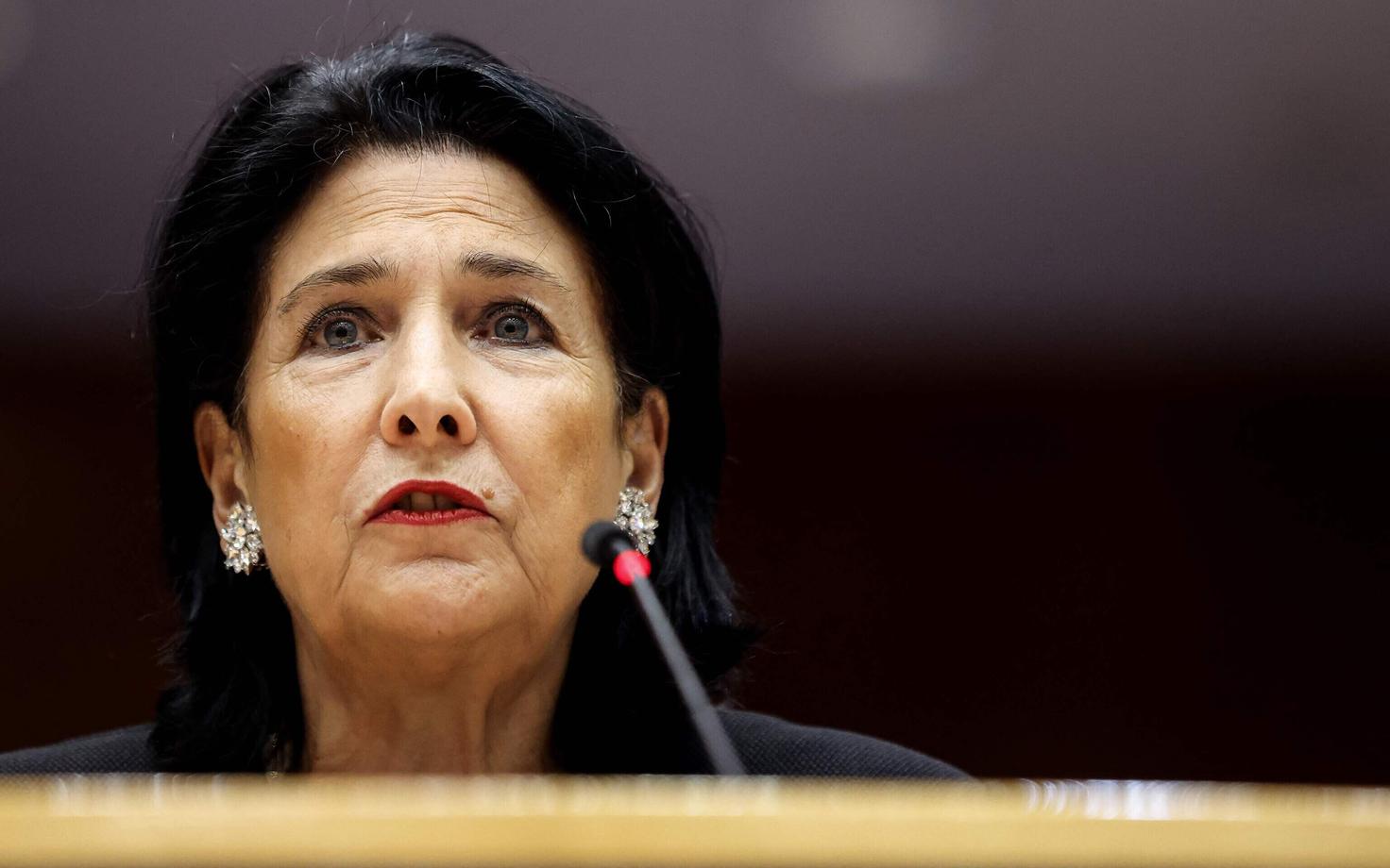 Gruusia president Salome Zurabišvili