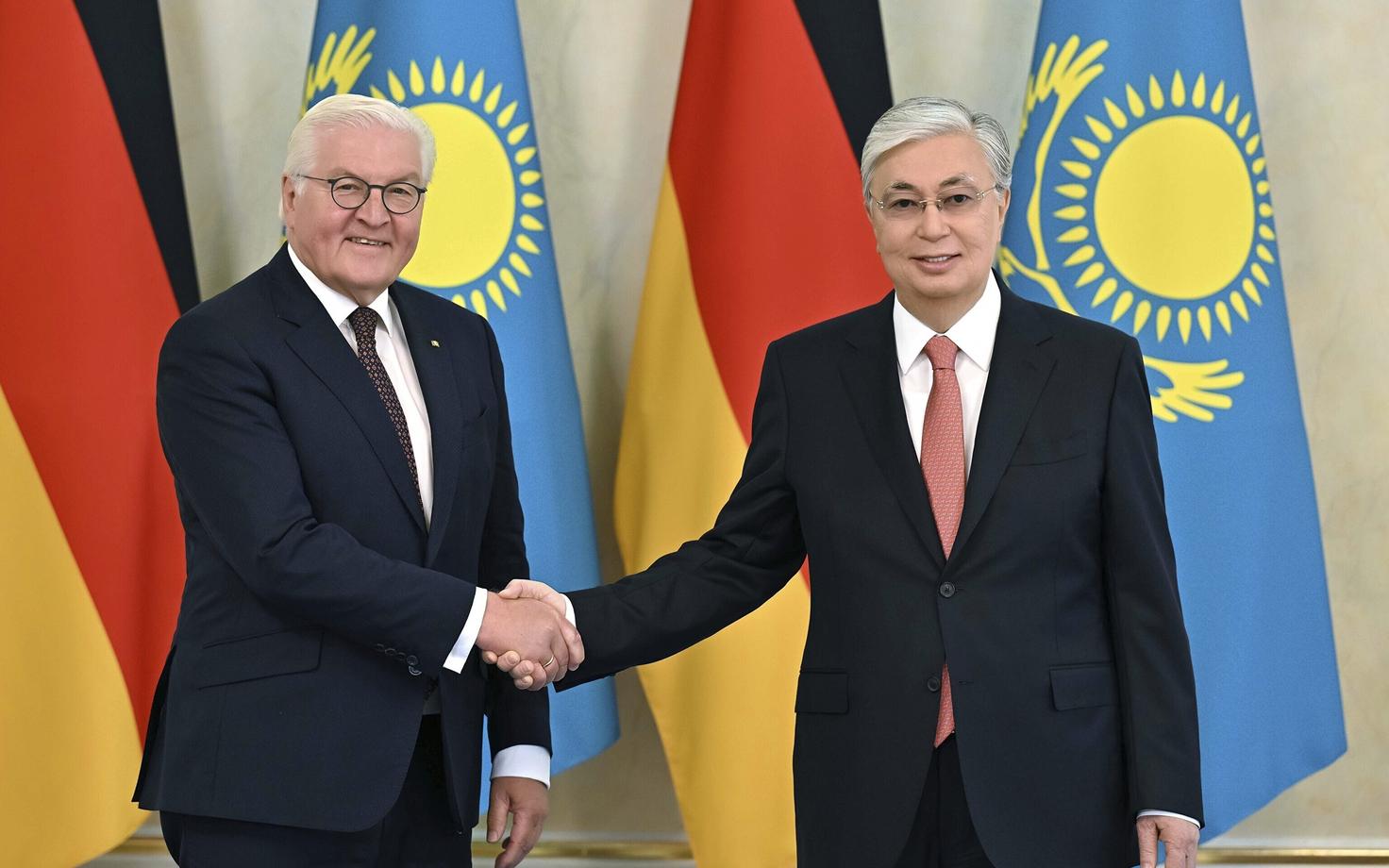 Frank-Walter Steinmeier ja Kassõm-Žomart Tokajev