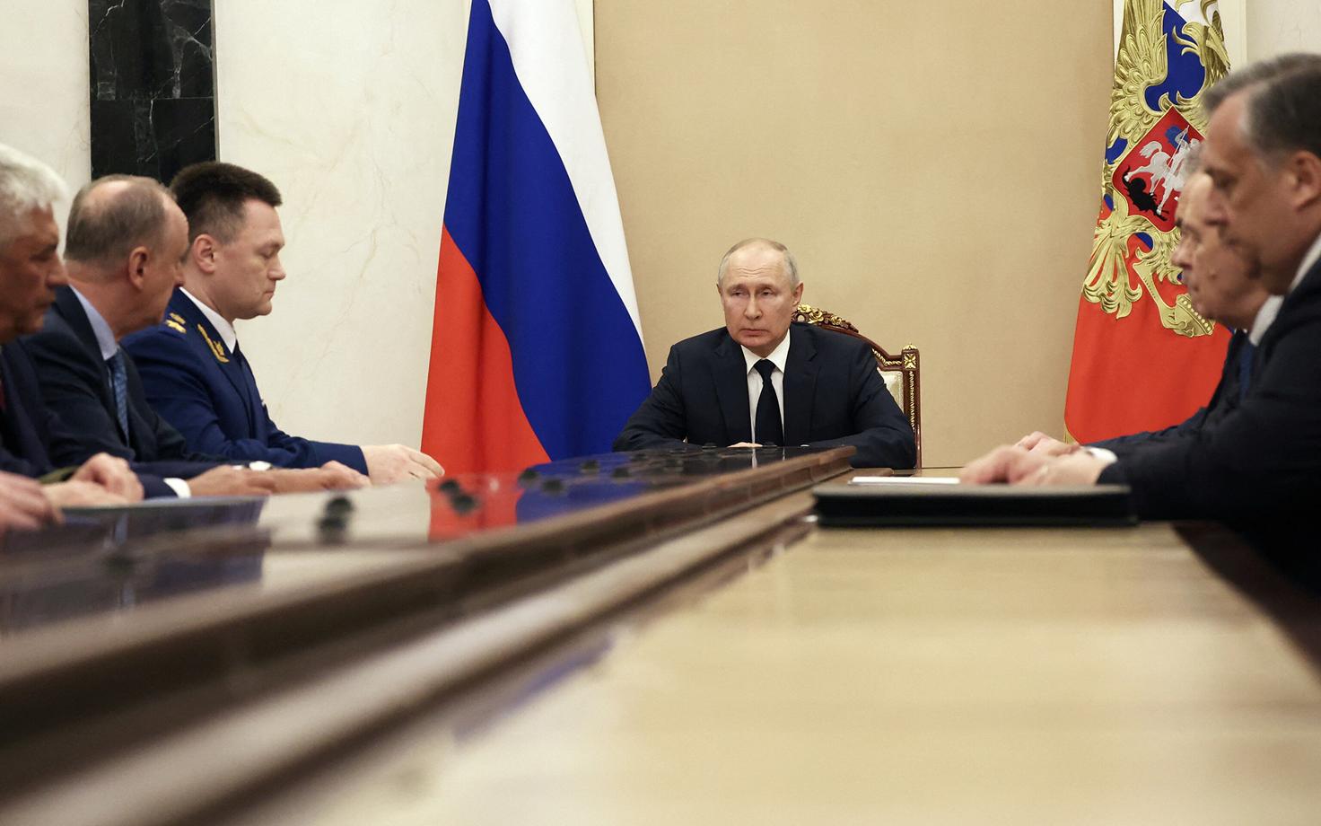 Vladimir Putin ja tema lähimad liitlased