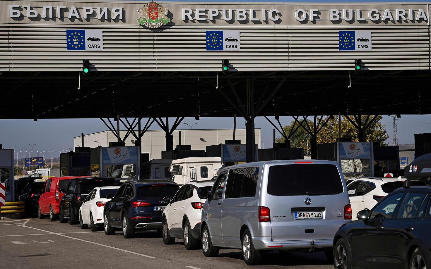 Kapitan Andreevo piiripunkt Bulgaaria-Türgi piiril