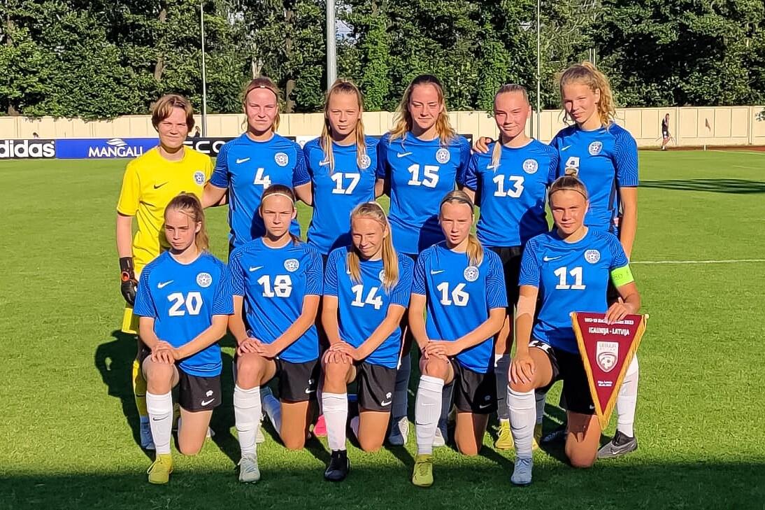 Eesti neidude U-19 jalgpallikoondis
