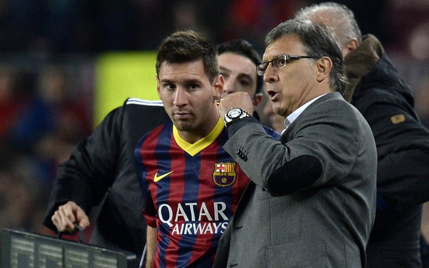 Lionel Messi ja Tata Martino