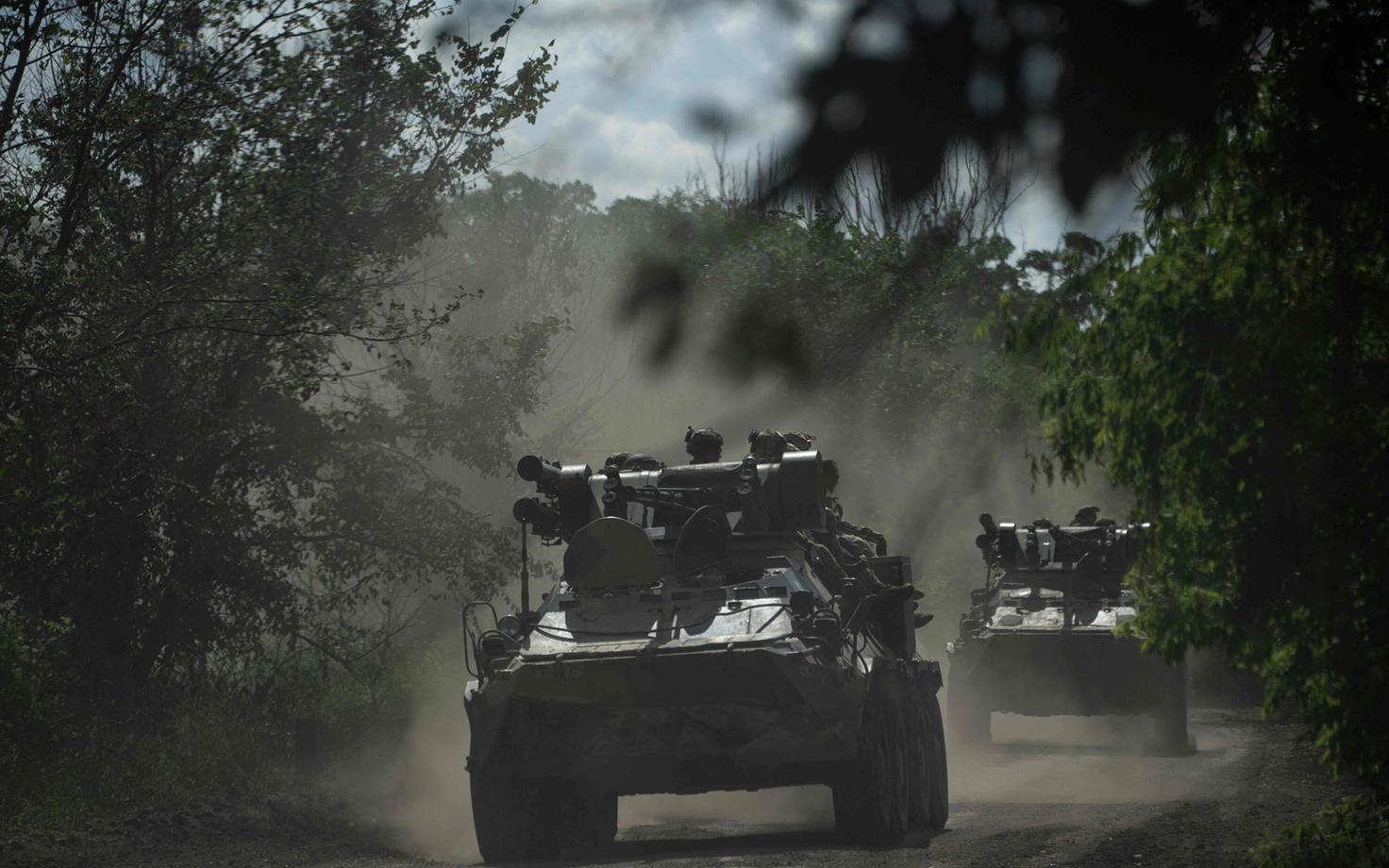 Ukraina väed Bahmuti lähedal laupäeval