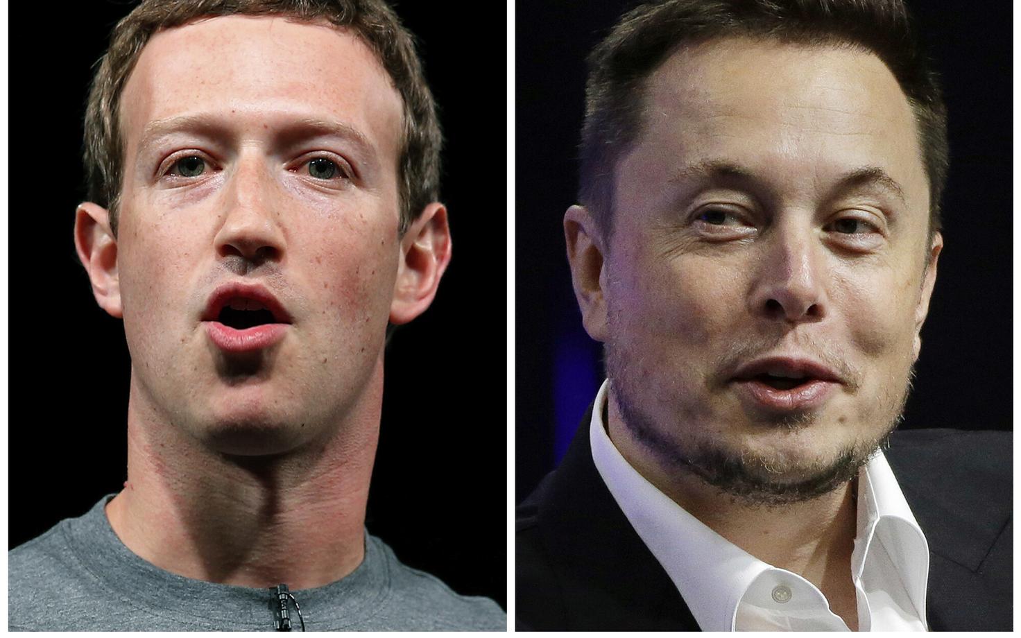 Mark Zuckerberg ja Elon Musk