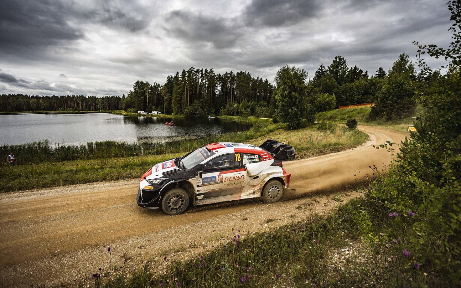 Takamoto Katsuta eelmise aasta Rally Estonial