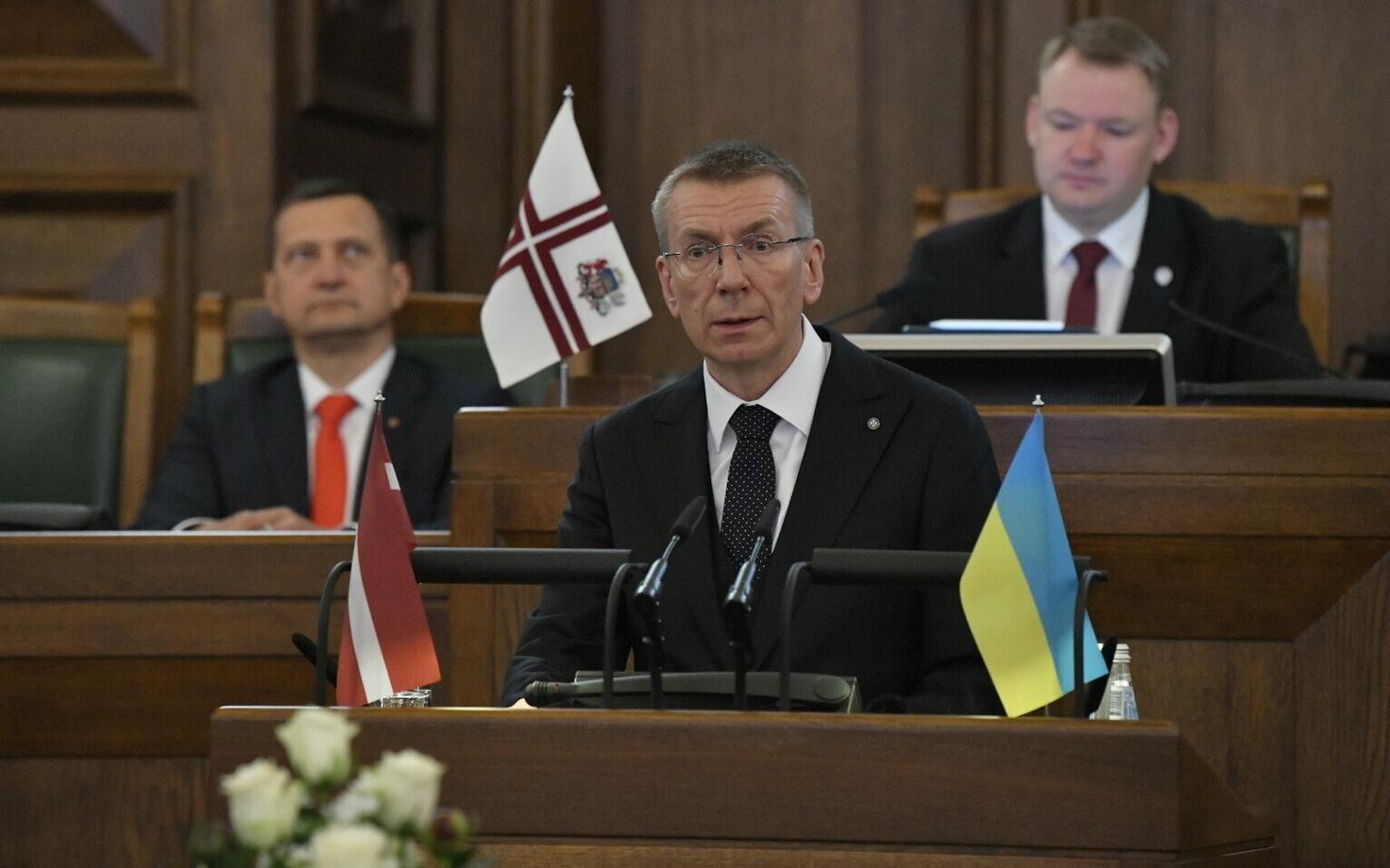 Главной ценностью Латвии президент Ринкевич назвал ее народ.