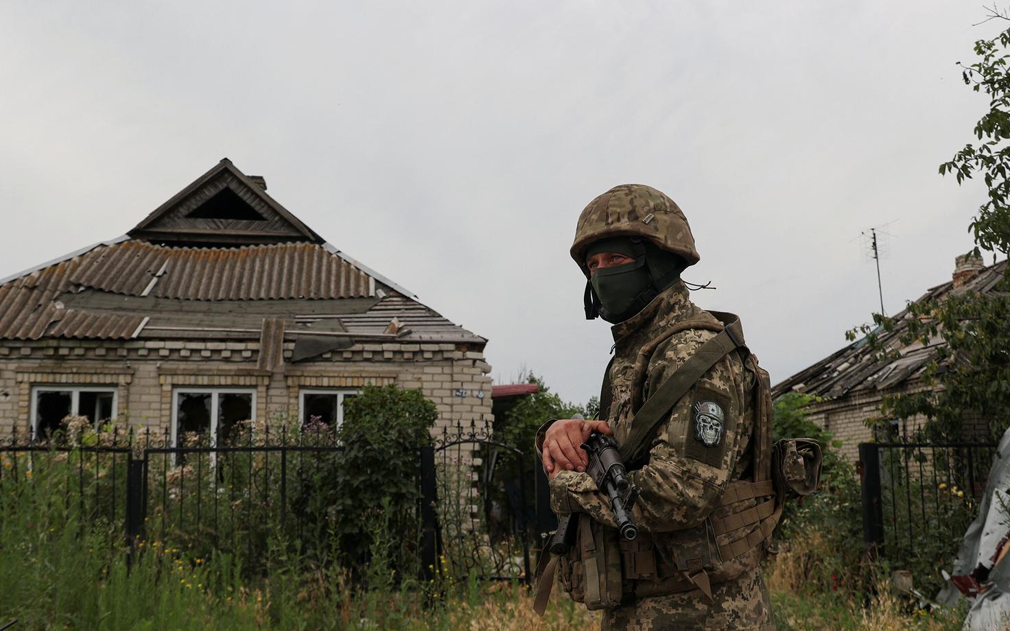 Ukraina sõjaväelane Donetski oblastis