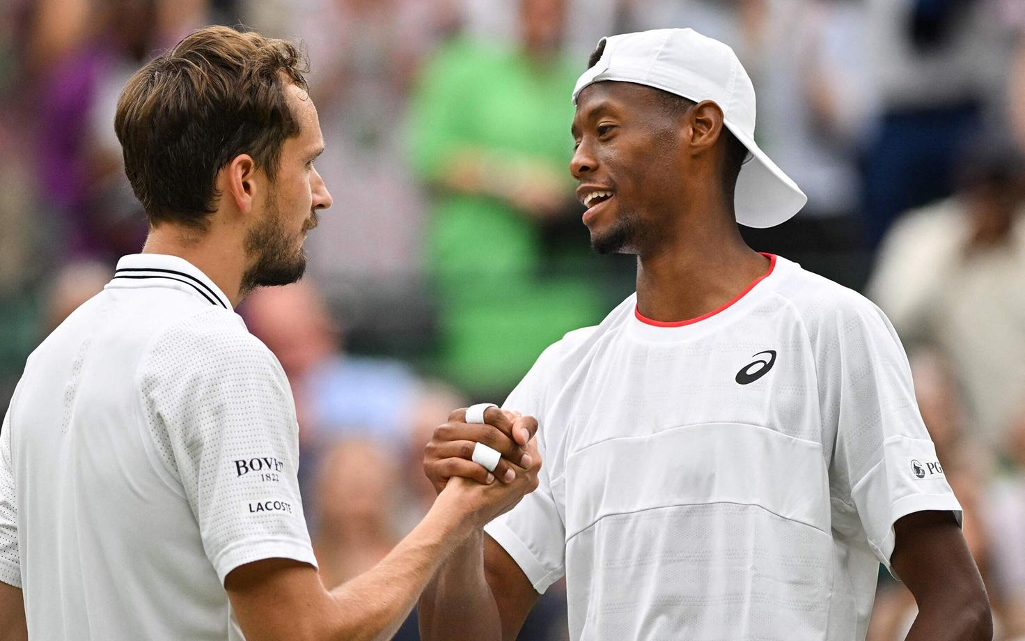 Daniil Medvedev ja Christopher Eubanks