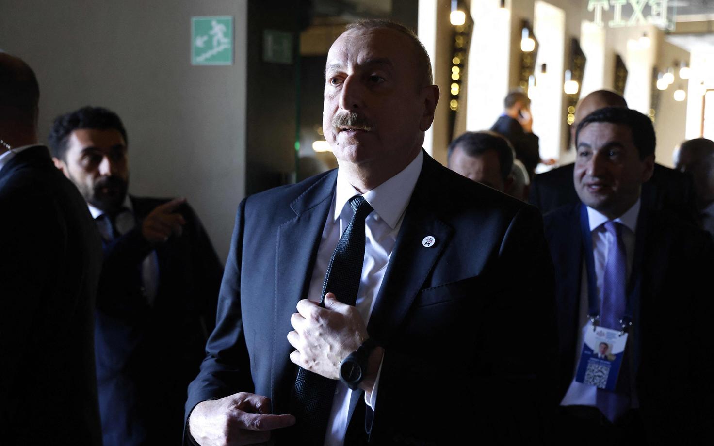 Aserbaidžaani president Ilham Alijev.