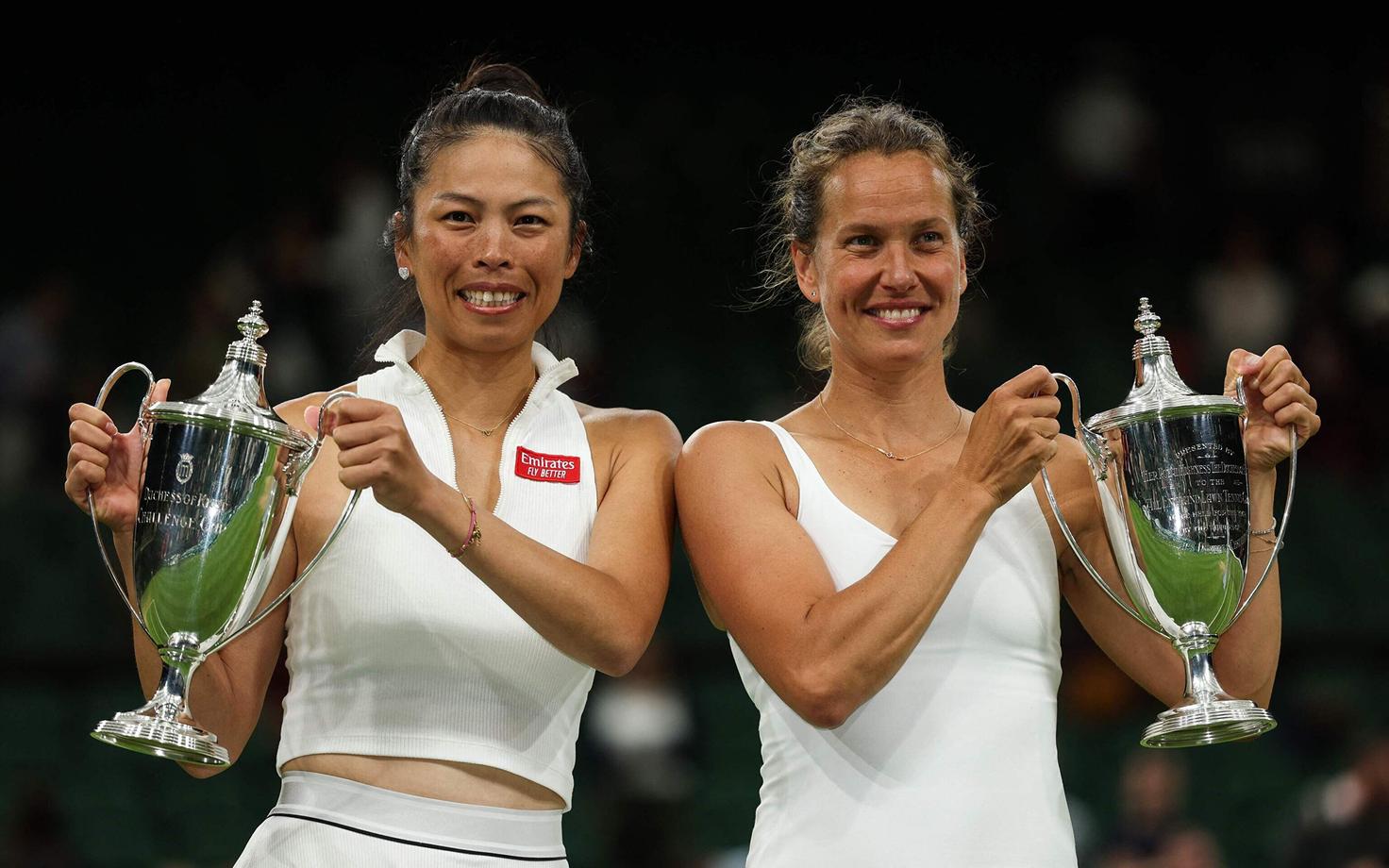 Su-Wei Hsieh ja Barbora Strycova