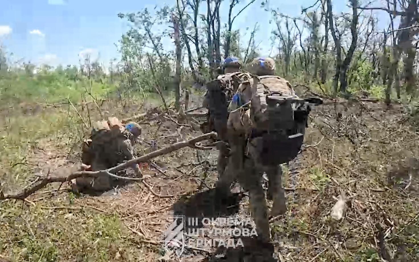 Украинские военные.