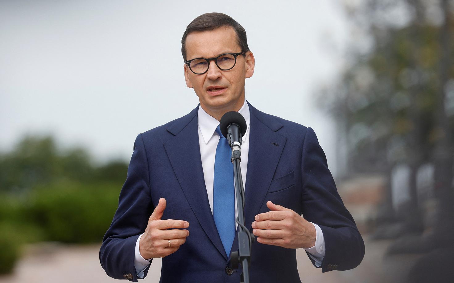 Премьер-министр Польши Матеуш Моравецкий.