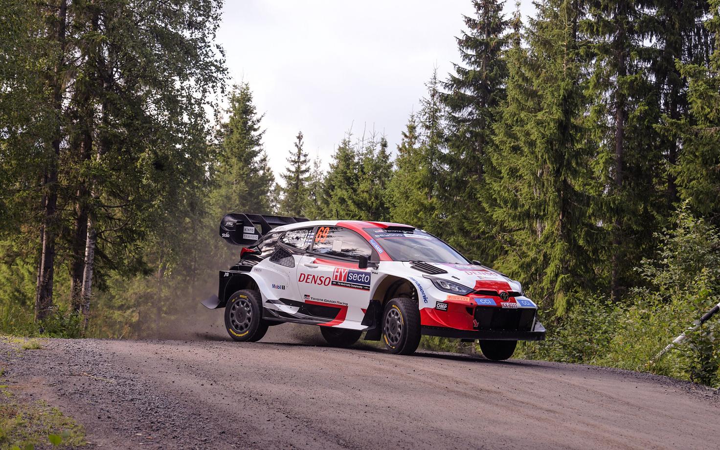 Kalle Rovanperä Soome rallil